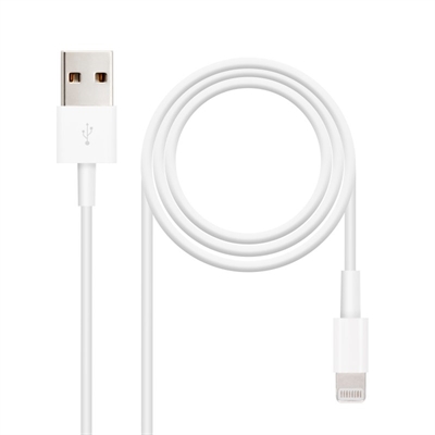 Nanocable Cable de datoscarga LightningUSB 0 5 m